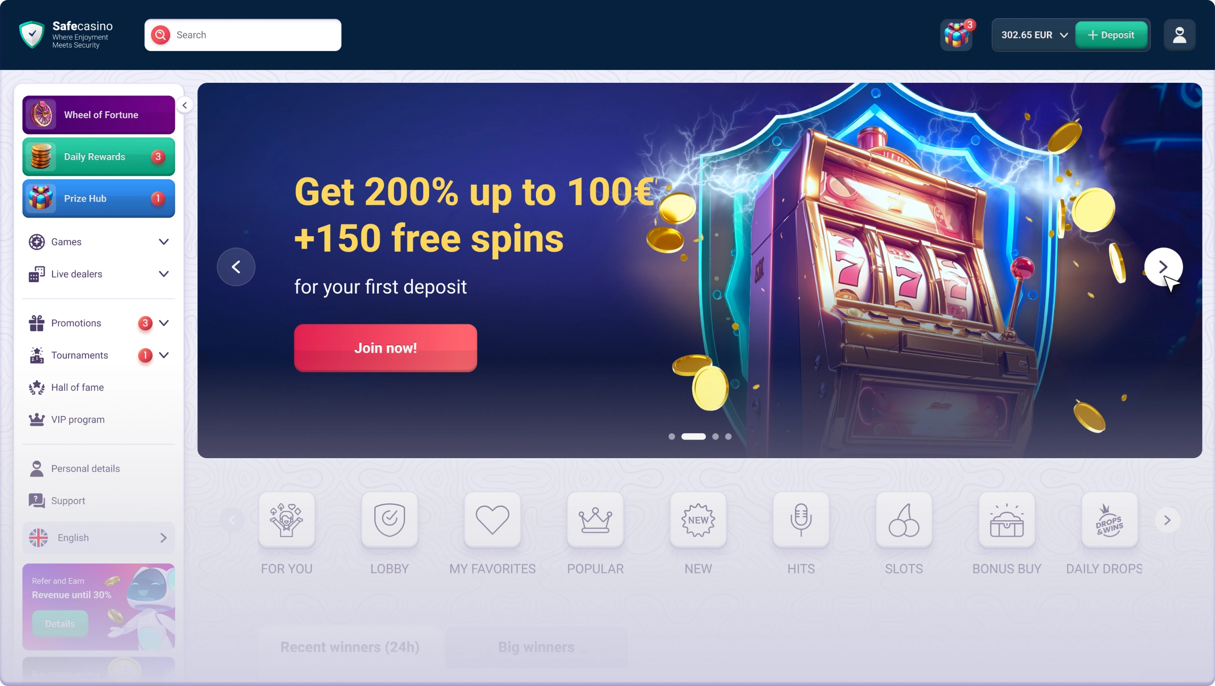 Safe Casino Oferty Bonusowe